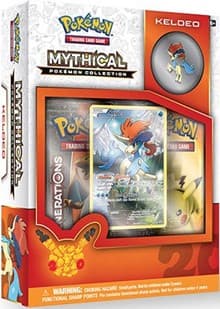 Mythical Pokemon Collection Box [Keldeo]: Generations