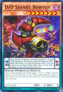 D/D Savant Newton: Structure Deck: Pendulum Domination