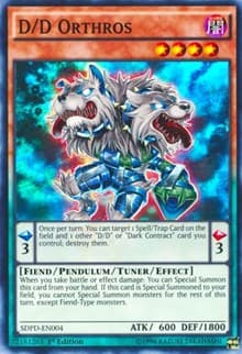D/D Orthros: Structure Deck: Pendulum Domination