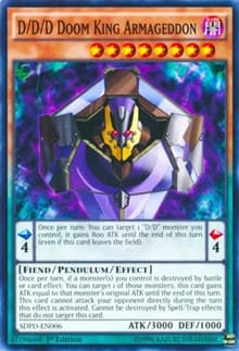 D/D/D Doom King Armageddon: Structure Deck: Pendulum Domination
