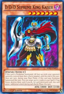 D/D/D Supreme King Kaiser: Structure Deck: Pendulum Domination