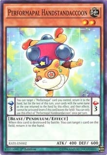 Performapal Handstandaccoon: Raging Tempest
