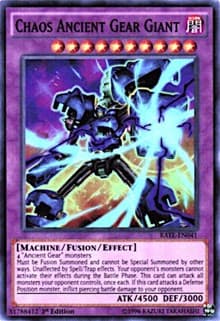 Chaos Ancient Gear Giant: Raging Tempest