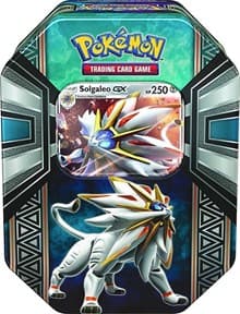 Legends of Alola Tin [Solgaleo GX]: Sun & Moon