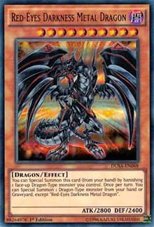 Red-Eyes Darkness Metal Dragon: Duelist Saga