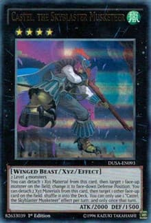 Castel, the Skyblaster Musketeer: Duelist Saga