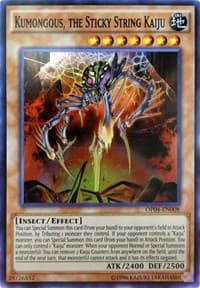 Kumongous, the Sticky String Kaiju: OTS Tournament Pack 4
