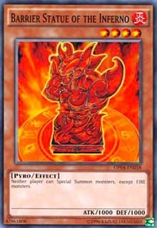 Barrier Statue of the Inferno: OTS Tournament Pack 4