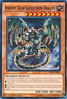 Ancient Gear Gadjiltron Dragon: Structure Deck: Machine Reactor