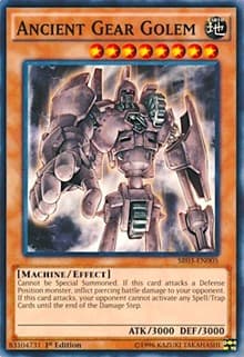 Ancient Gear Golem: Structure Deck: Machine Reactor
