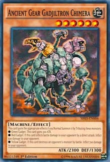 Ancient Gear Gadjiltron Chimera: Structure Deck: Machine Reactor