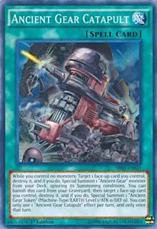 Ancient Gear Catapult: Structure Deck: Machine Reactor