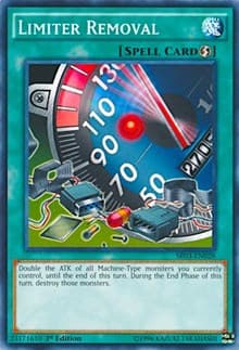 Limiter Removal: Structure Deck: Machine Reactor