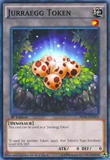 Token: Jurraegg: Structure Deck: Dinosmasher's Fury