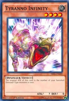 Tyranno Infinity: Structure Deck: Dinosmasher's Fury