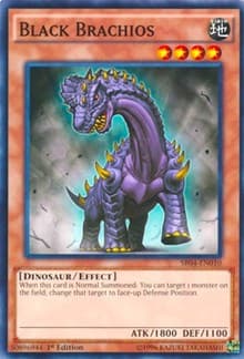 Black Brachios: Structure Deck: Dinosmasher's Fury