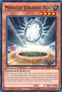 Miracle Jurassic Egg: Structure Deck: Dinosmasher's Fury