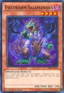 Evilswarm Salamandra: Structure Deck: Dinosmasher's Fury