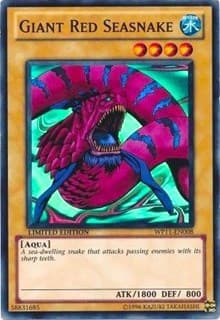 Giant Red Seasnake: World Championship 2011 Card Pack