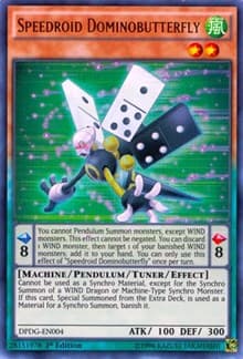 Speedroid Dominobutterfly: Duelist Pack: Dimensional Guardians