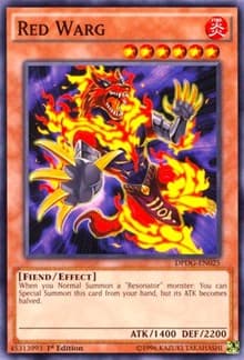 Red Warg: Duelist Pack: Dimensional Guardians