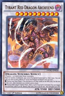 Tyrant Red Dragon Archfiend: Duelist Pack: Dimensional Guardians