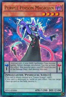 Purple Poison Magician: Pendulum Evolution