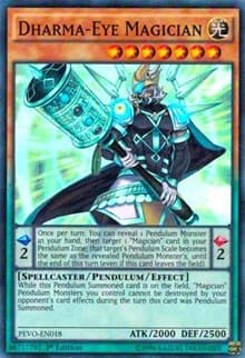 Dharma-Eye Magician: Pendulum Evolution