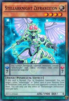 Stellarknight Zefraxciton: Pendulum Evolution