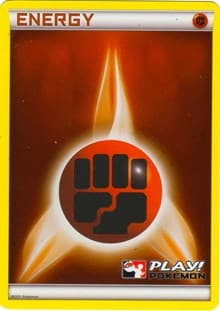 Fighting Energy (2011 Play! Pokemon): League & Championship Cards