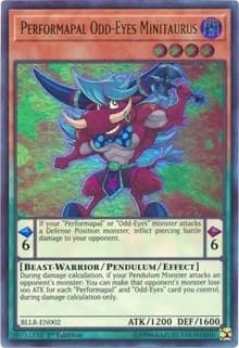 Performapal Odd-Eyes Minitaurus: Battles of Legend: Light's Revenge
