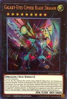 Galaxy-Eyes Cipher Blade Dragon: Shonen Jump Magazine Promos
