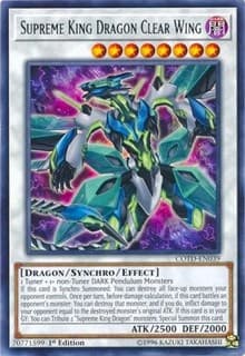 Supreme King Dragon Clear Wing: Code of the Duelist