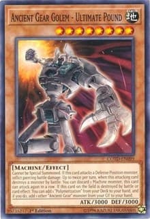 Ancient Gear Golem - Ultimate Pound: Code of the Duelist