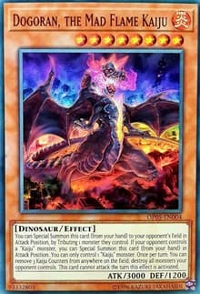 Dogoran, the Mad Flame Kaiju: OTS Tournament Pack 5