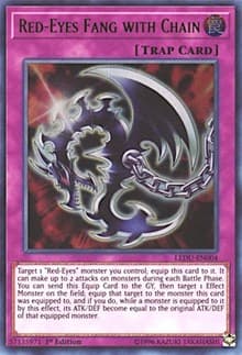 Red-Eyes Fang with Chain: Legendary Duelists