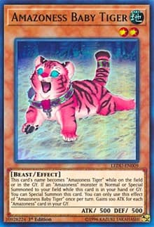 Amazoness Baby Tiger: Legendary Duelists