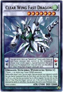 Clear Wing Fast Dragon: Yu-Gi-Oh! ARC-V Promo Cards
