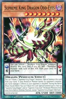 Supreme King Dragon Odd-Eyes: Legendary Dragon Decks