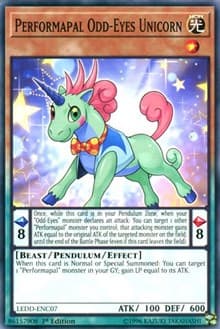 Performapal Odd-Eyes Unicorn: Legendary Dragon Decks