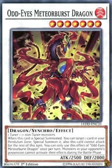 Odd-Eyes Meteorburst Dragon: Legendary Dragon Decks