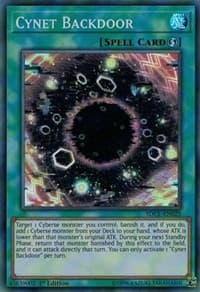 Cynet Backdoor: Structure Deck: Cyberse Link