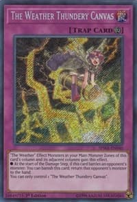 The Weather Thundery Canvas: Spirit Warriors