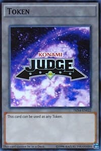 Official Judge Token: TKN4-EN022: Judge Promotional Cards