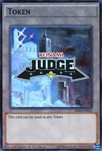 Official Judge Token: TKN4-EN023: Judge Promotional Cards