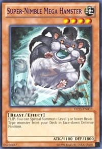 Super-Nimble Mega Hamster (Purple): Duelist League Promo