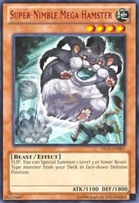 Super-Nimble Mega Hamster (Red): Duelist League Promo