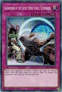 Showdown of the Secret Sense Scroll Techniques: Extreme Force