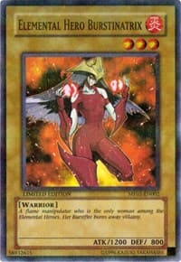 Elemental HERO Burstinatrix: Mattel Action Figure Promos: Series 3