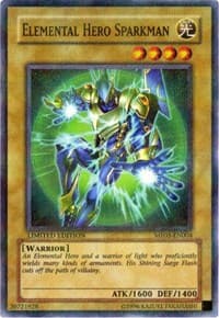 Elemental HERO Sparkman: Mattel Action Figure Promos: Series 3